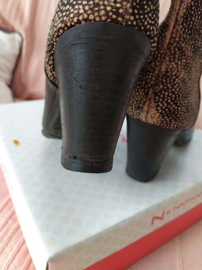 Bottines cuir taille 40 - photo numéro 6