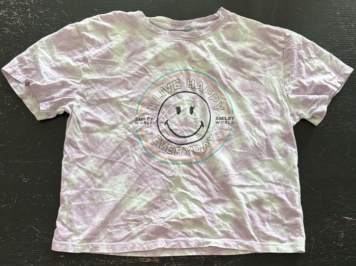 TEE shirt court smille taille S