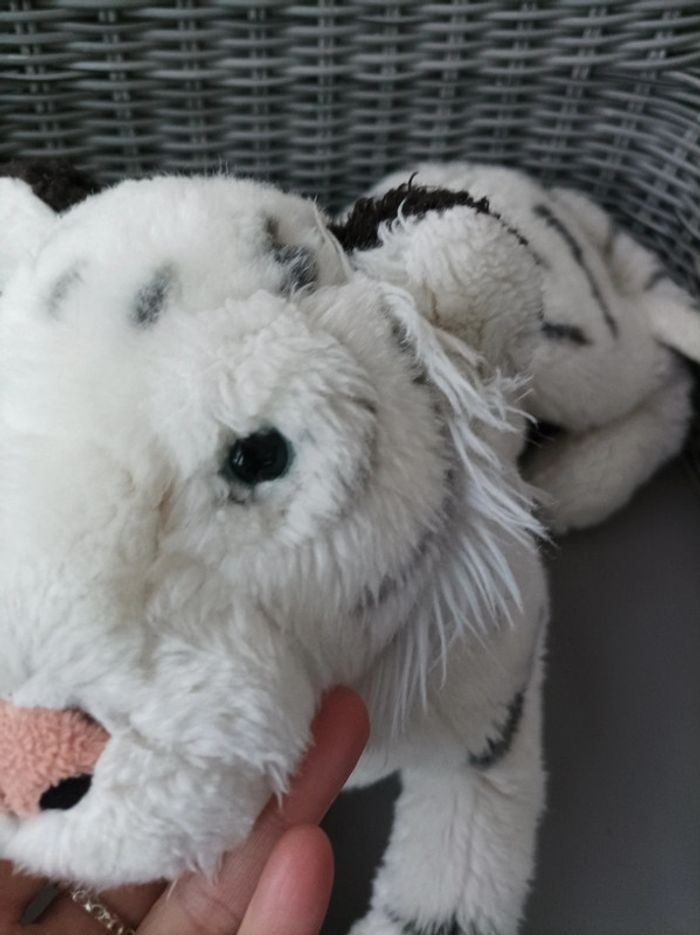Magnifique peluche tigre blanc neuve - photo numéro 4