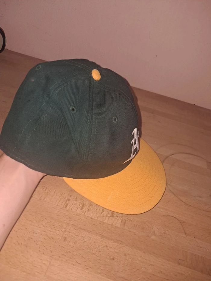 Casquette Vintage New Era Base-ball Oakland Athletics - photo numéro 3