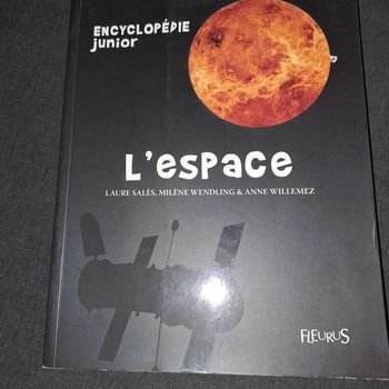 Encyclopédie de l'espace junior #fleurus