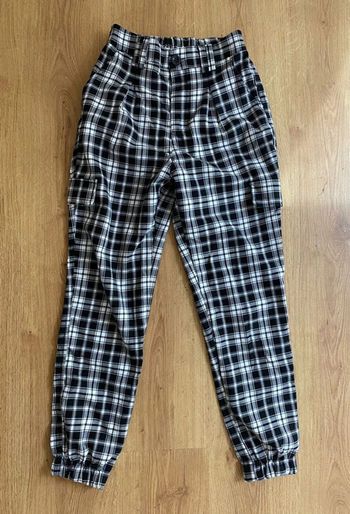 Pantalon à carreaux 36