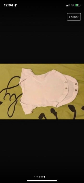 Lot de 5 body