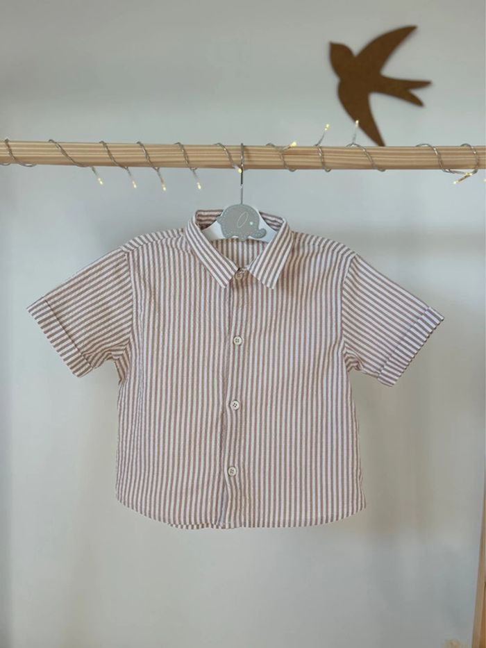 Ensemble chemisier short Zara 1 an 1/2 - photo numéro 2