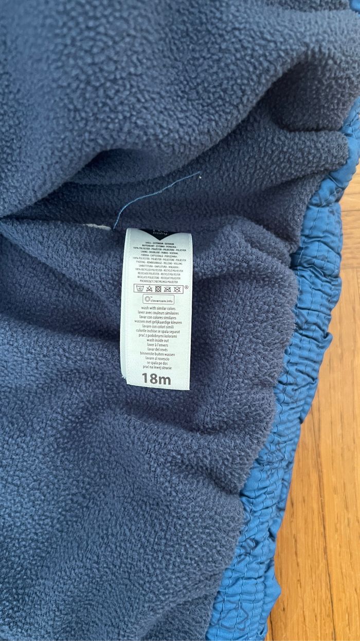 Blouson imprimé hivernal graphique 18 mois - photo numéro 4