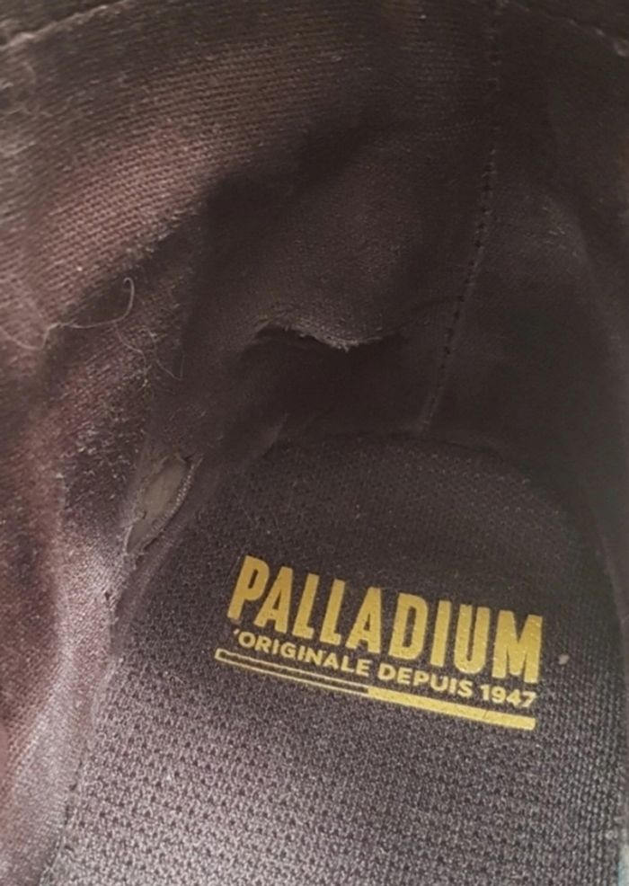 🥾 Bottines Palladium Homme Marron en Cuir - photo numéro 8