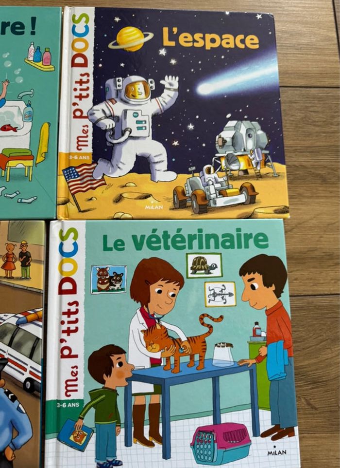 Lot livres mes p’tits docs Nathan - photo numéro 3