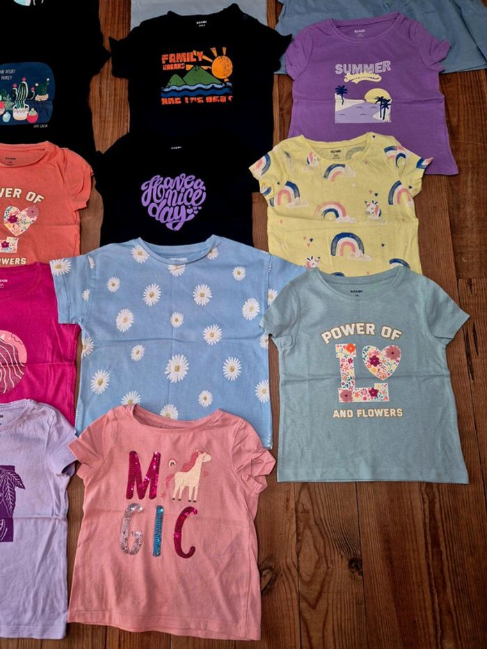 Lot de 19 tee shirts pour fille - photo numéro 4
