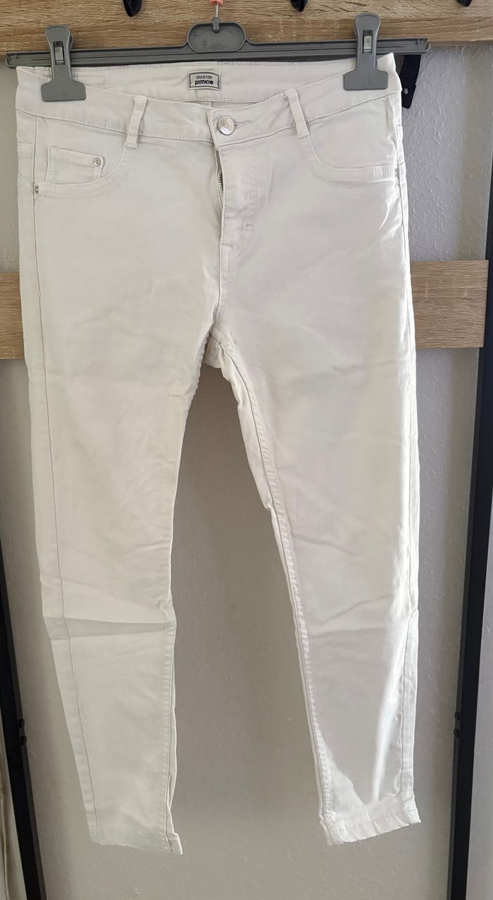 jeans blanc