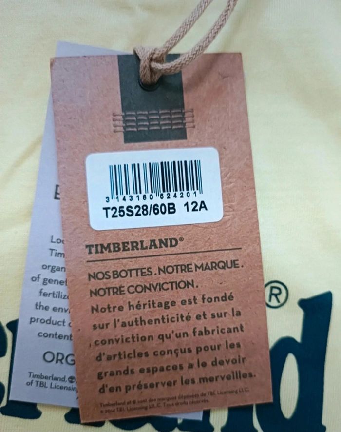 Tee shirt Timberland taille 12 ans - photo numéro 4