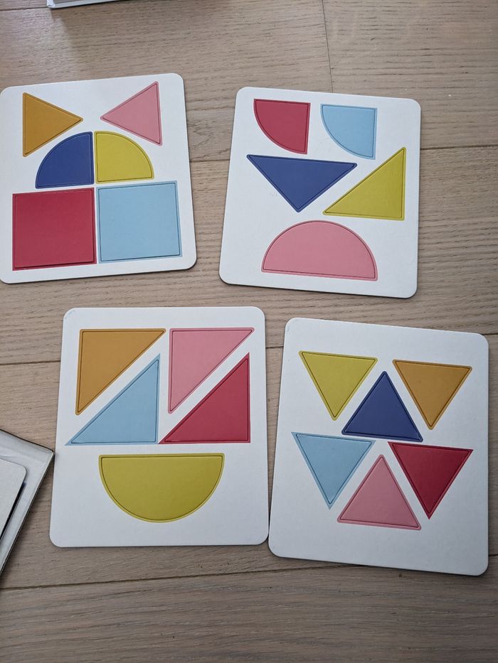 10 cartes educatives formes géométriques - photo numéro 4