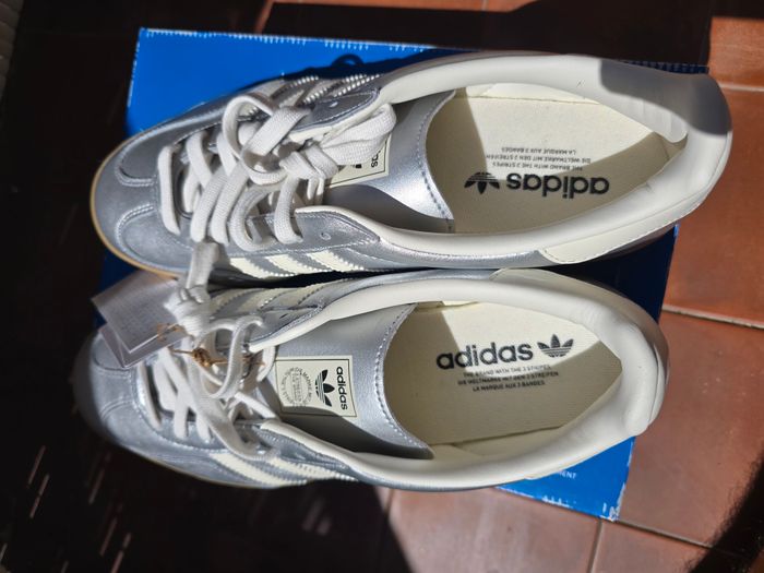 adidas gazelle argentée taille 46 - photo numéro 3