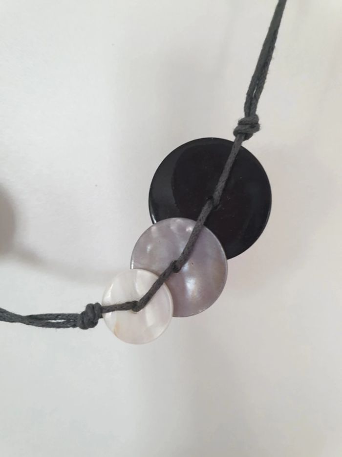 Collier sautoir perles nacrées - photo numéro 3