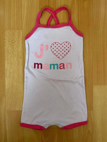 Grenouillere bébé fille