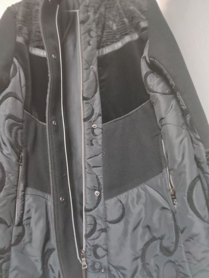 Manteau noir Concept k taille 44 - photo numéro 4