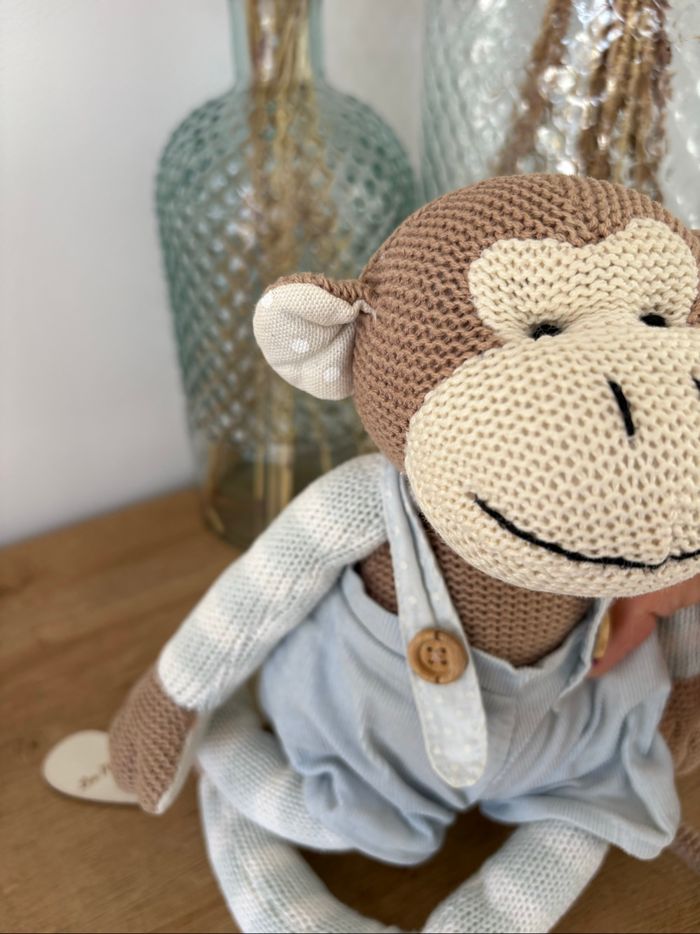 Peluche singe au crochet - photo numéro 8