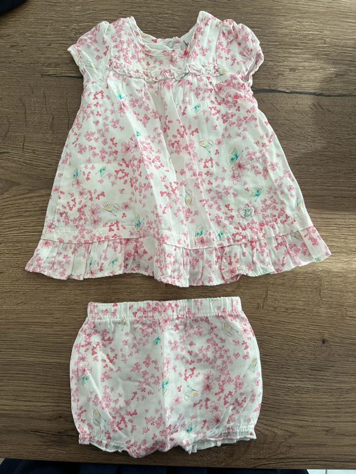 Ensemble robe bloomer