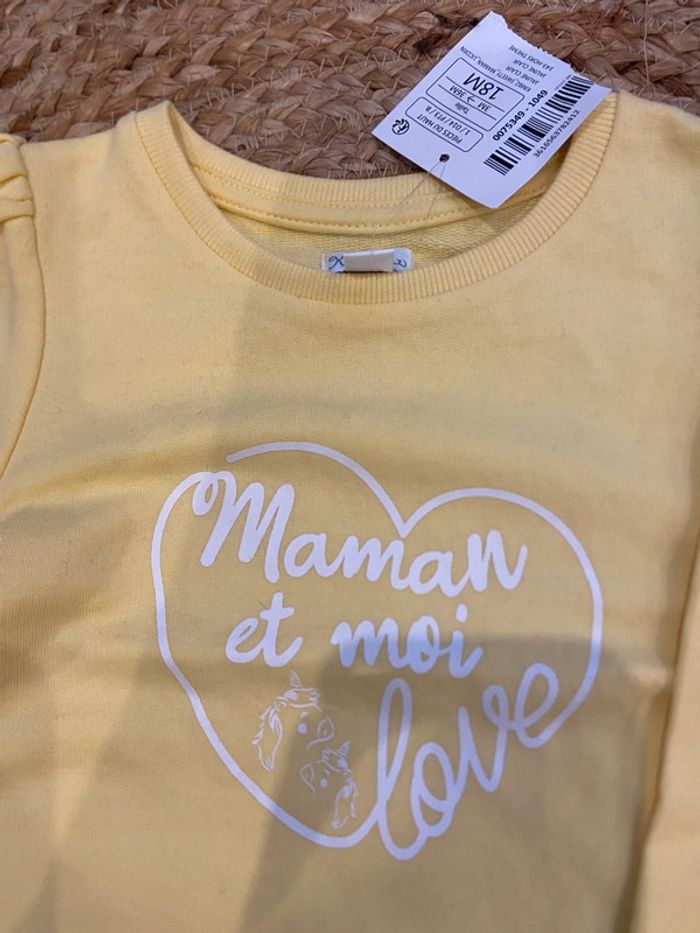 Tee-shirt manche longue 18 mois Kimbaloo - photo numéro 2