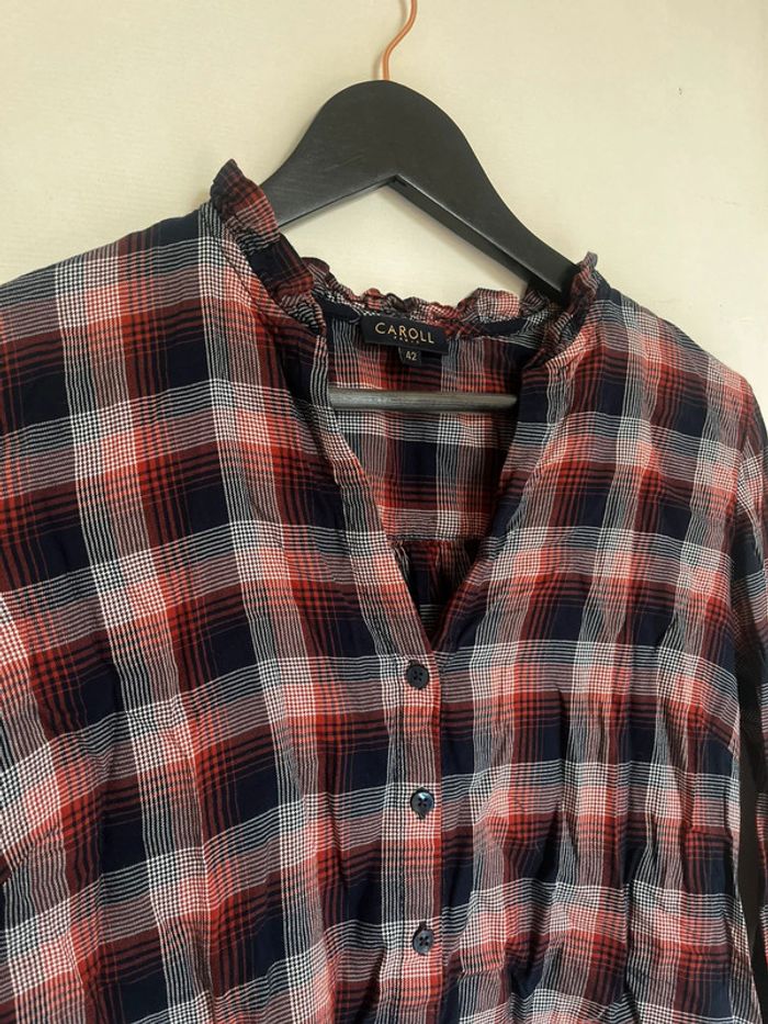 Chemise à carreaux légère - photo numéro 2