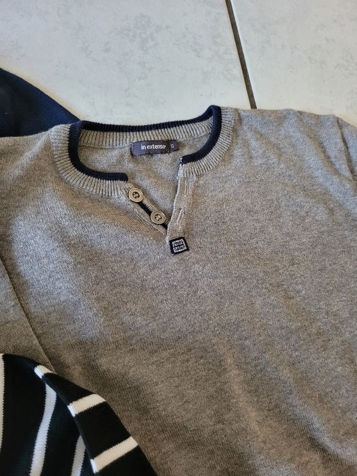 Lot 3 pulls fins garçon - photo numéro 4