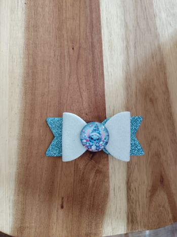 Pince à cheveux Stitch Noël