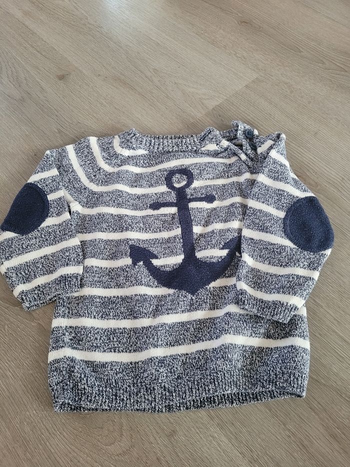 Pull marin H&M 12 mois