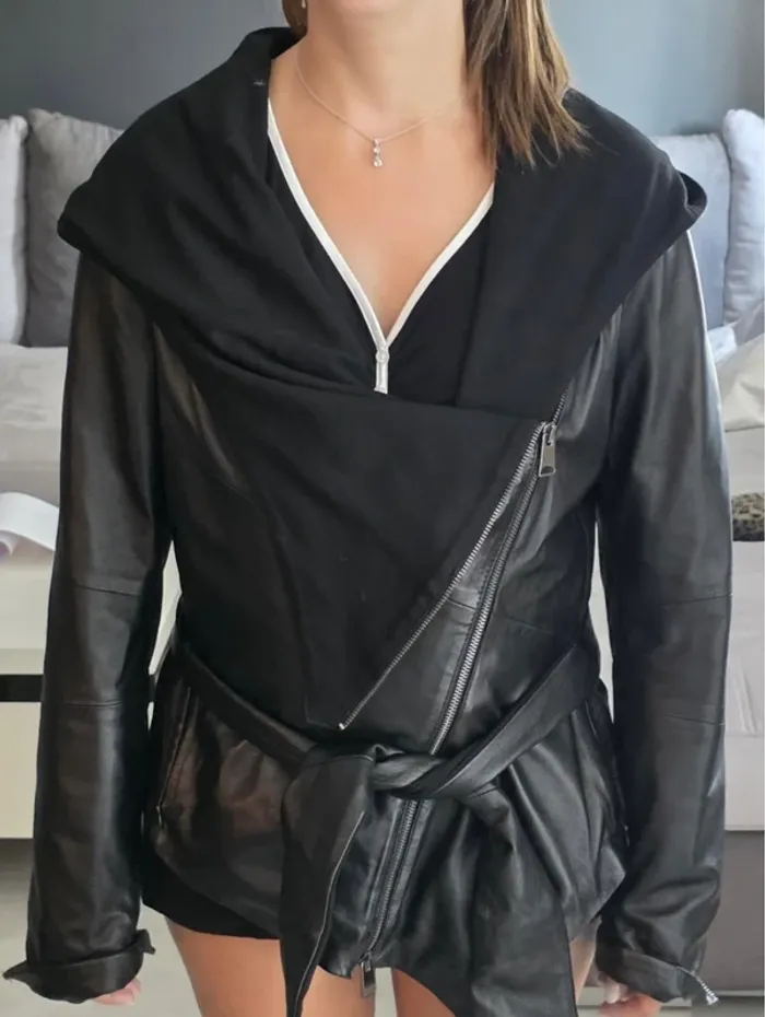 Veste en cuir
