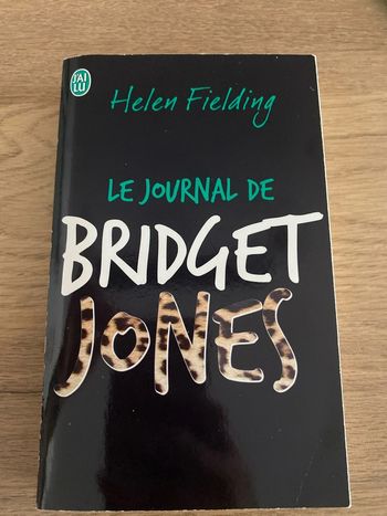 Livre intitulé Le journal de Bridget Jones