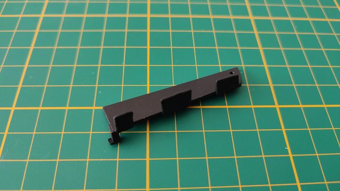 Compartiment panneau intérieur portière droite 2 89C n°89 Porsche 911 Carrera RS 2.7 1/8 Altaya #B37 - photo numéro 2