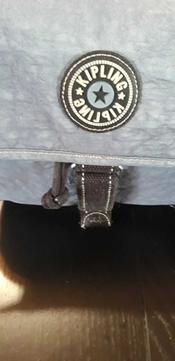 Vintage début 2000 rare Kipling private transport sac à dos - photo numéro 3