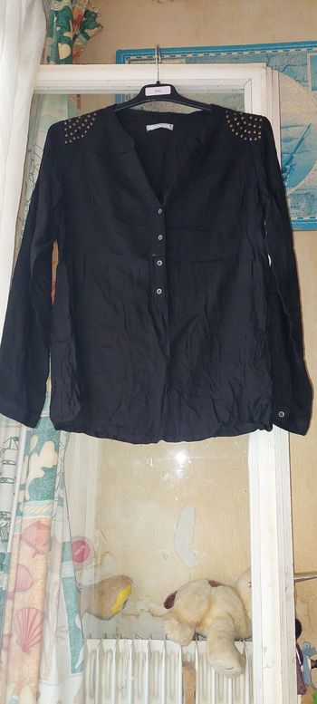 Blouse blanche porte