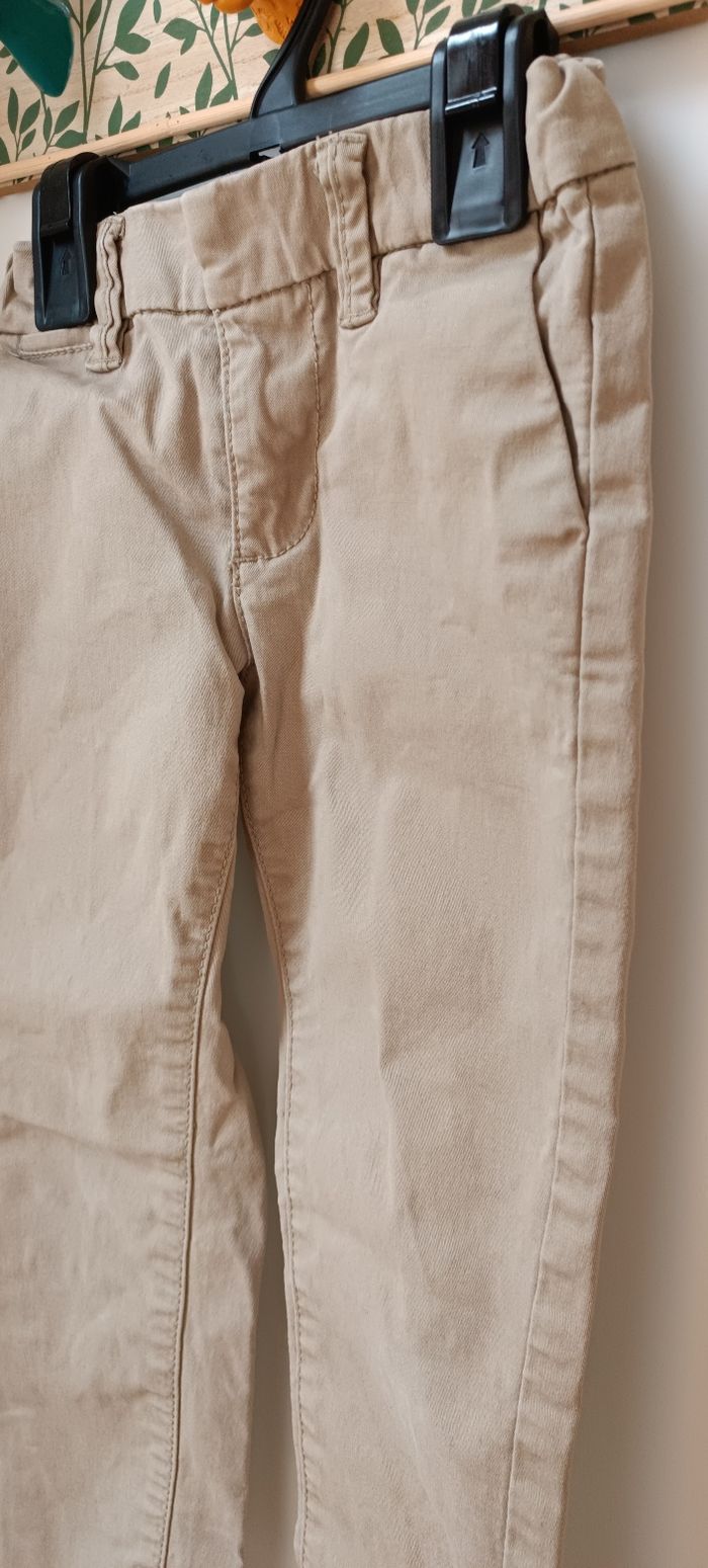 Pantalons Rouge Et Beige Différentes Marques Garçon Lot De 2 - photo numéro 7