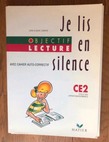 Fichier Je lis en silence - Lecture CE2