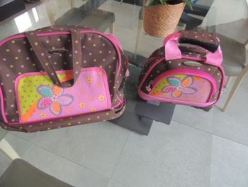 Ensemble bagagerie fille Framboise et compagnies