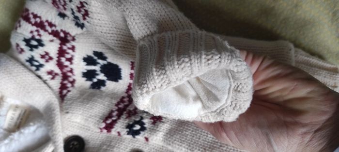 Gilet maille doublé polaire doux - photo numéro 7