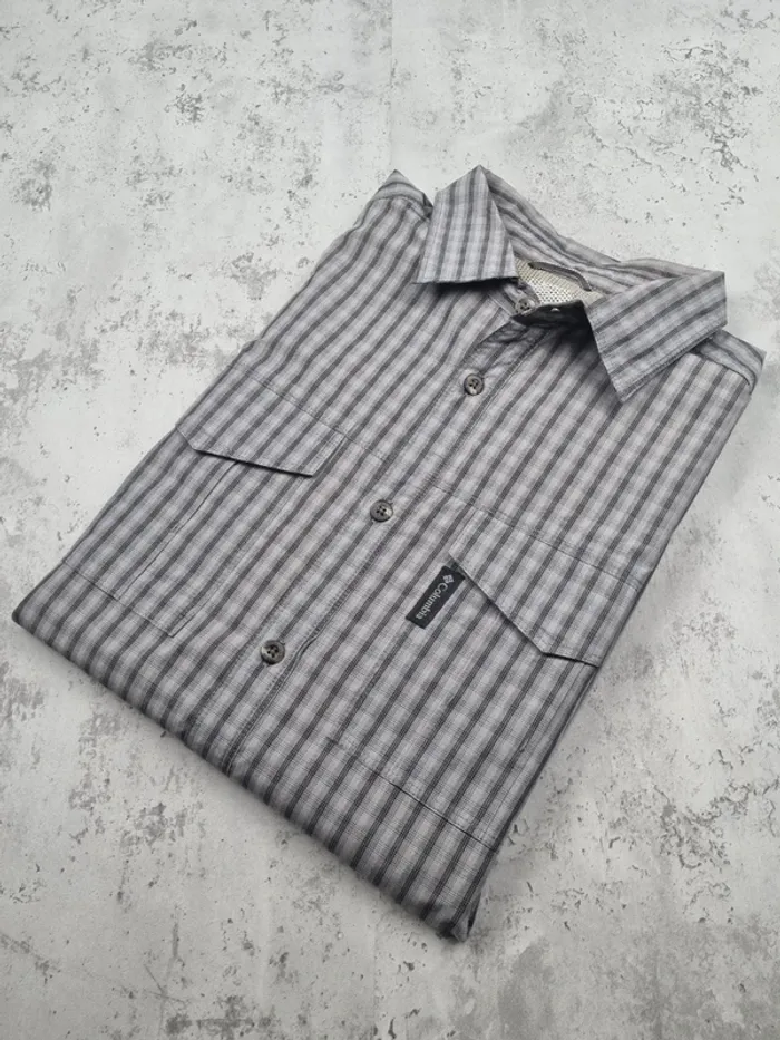 Chemise à carreaux Columbia – Taille XXL Homme (mesures en photos)