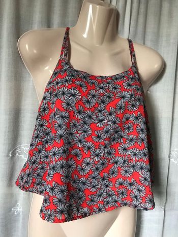 Tunique double à bretelles croisées au dos 12 ans Kiabi