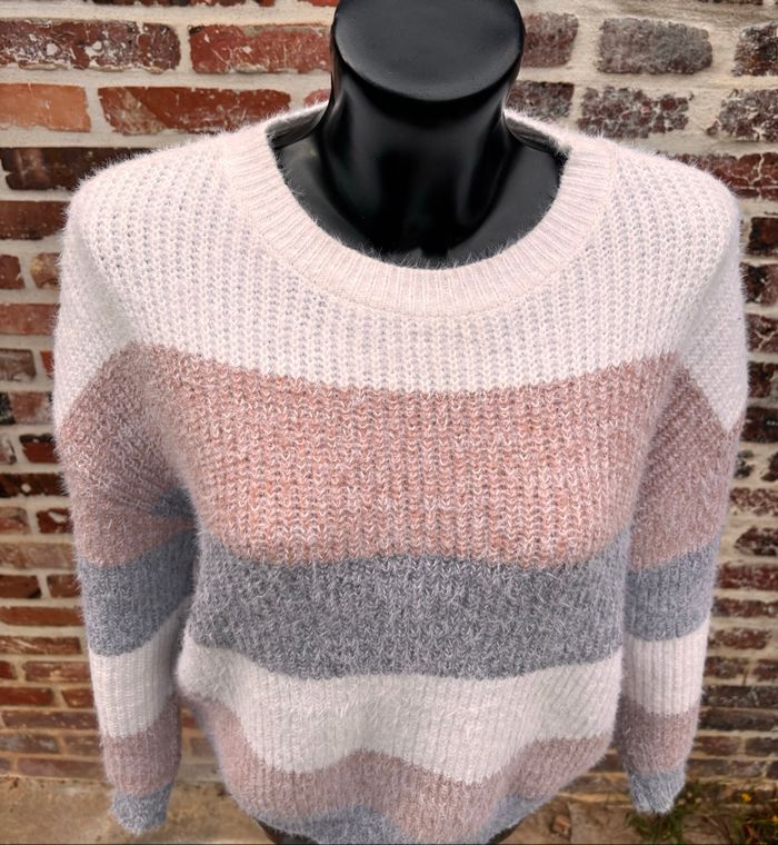 🌸Pull col rond doux – Taille 36 Shein - photo numéro 2