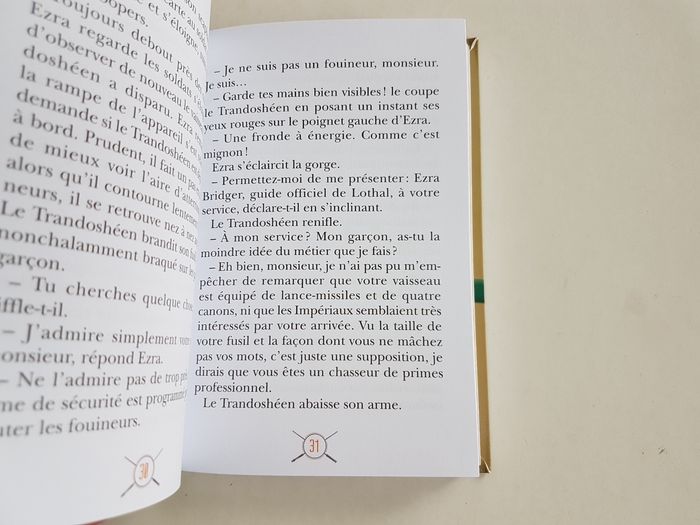 Livre Star Wars Rebels Les Aventures d'Ezra La Bibliothèque Verte 1 - photo numéro 3