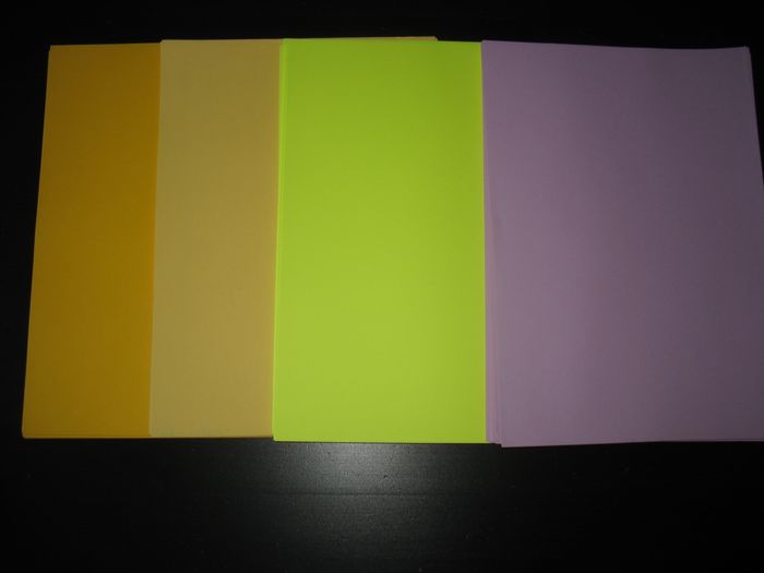 LOT DE 273 FEUILLES A4 - DIVERSES COULEURS - 80 GR - n°33 - photo numéro 3