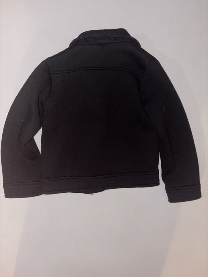 Veste noire Kiabi fille 5 ans mi-saison - photo numéro 3