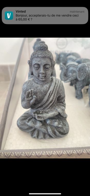 Piquet décoration Bouddha