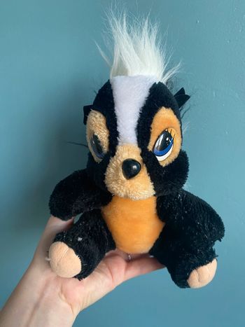 Peluche fleur la mouflette dans Bambi Disney vintage