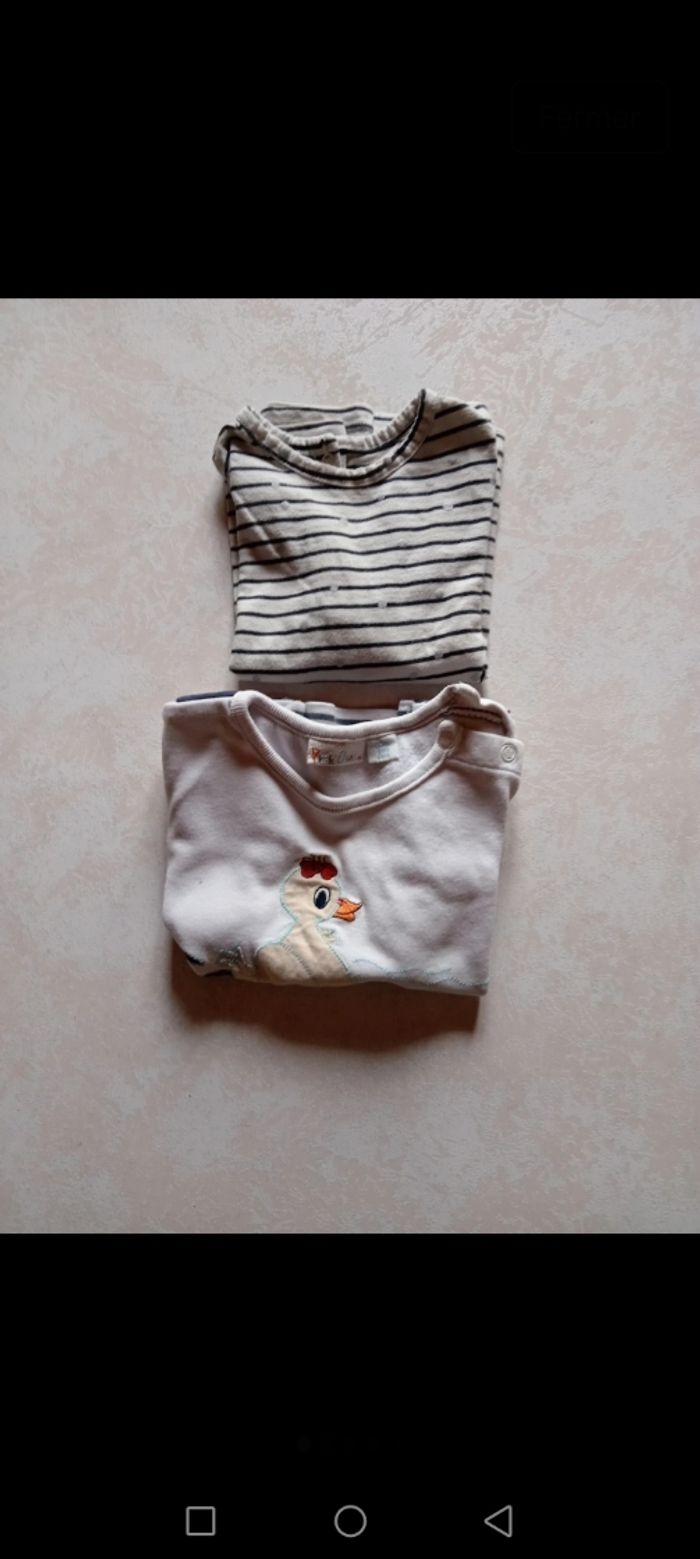 Lot de 2 tee-shirts 2 ans