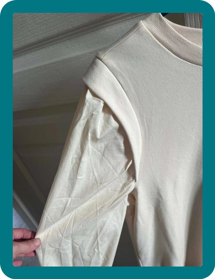 Robe sweat bi matière - photo numéro 2