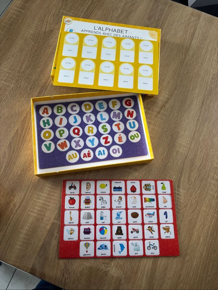 Jeux alphabet magnétique - photo numéro 2
