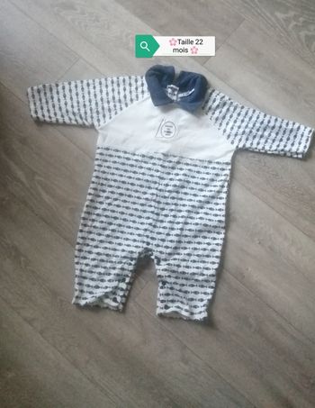 🌸Dors bien  Grenouillère poissons Taille 22 mois mixte "Comme un poisson dans l'eau " 🌸