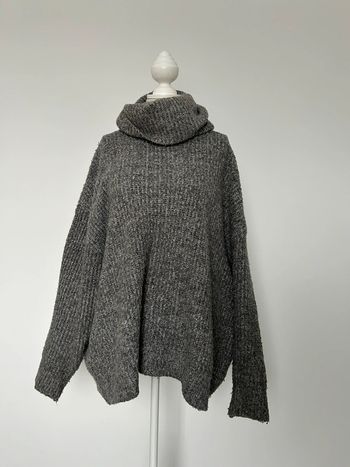 Pull Zara maille col roulé S sweater maglione suéter trui Sweat-shirt haut sweat t-shirt manches