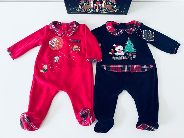 Lot de 2 pyjamas de Noël  Sergent Major