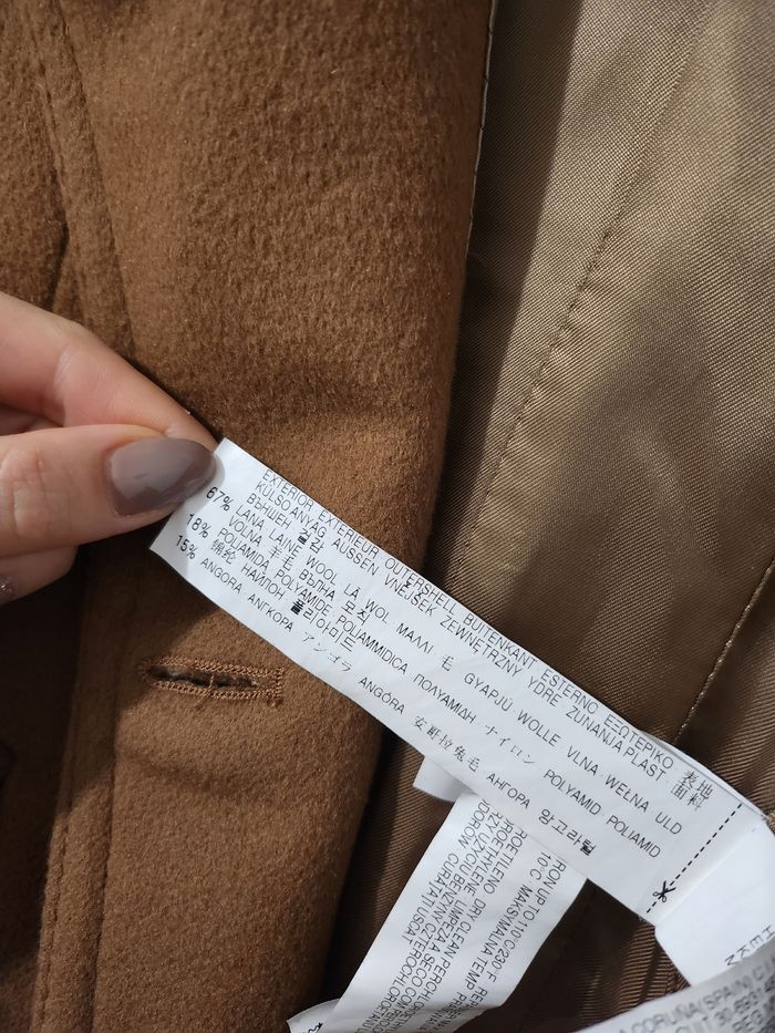 Manteau laine zara - photo numéro 4